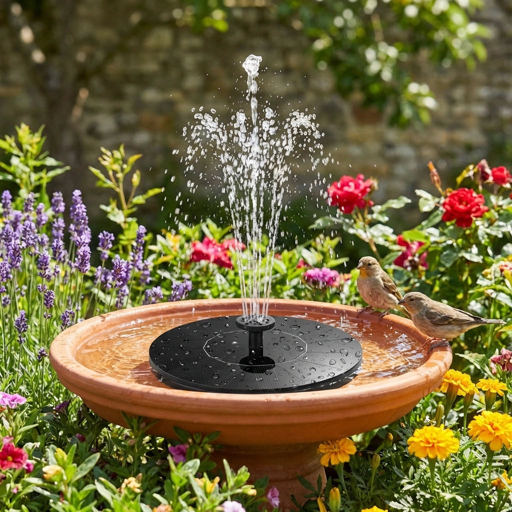 Solar Power Fountain