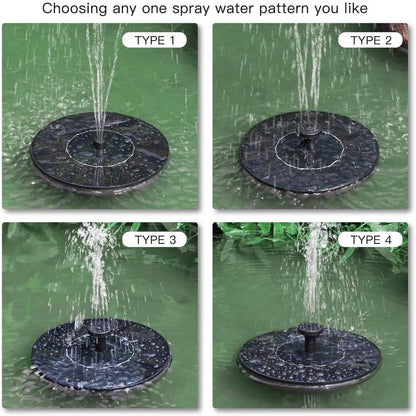 Solar Power Fountain