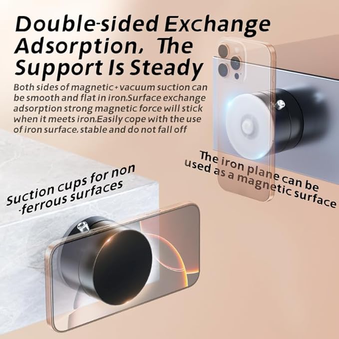 Luke™ - Vacuum Magnetic Suction Phone Holder