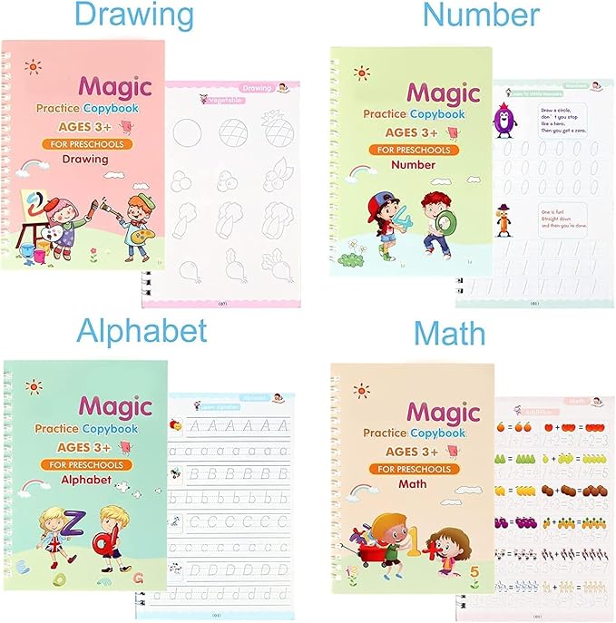 Reusable Magic Practice Copybook
