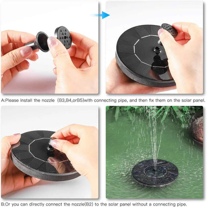 Solar Power Fountain