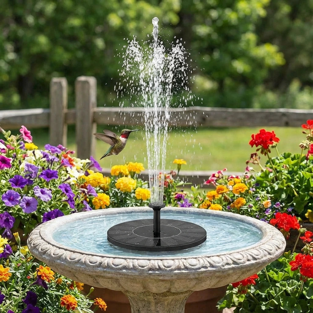 Solar Power Fountain