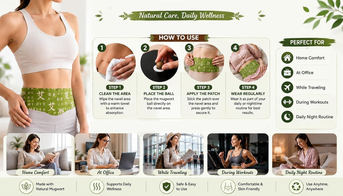 Ayurvedic Patches for Adults (10 Patches)