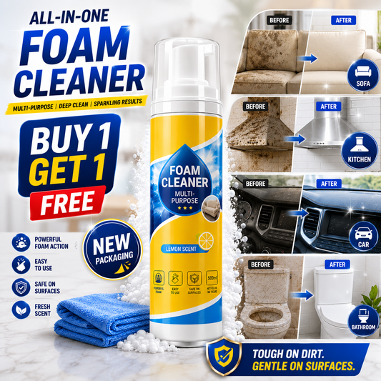 All in One Foam Cleaner (Buy 1 Get 1 Free)