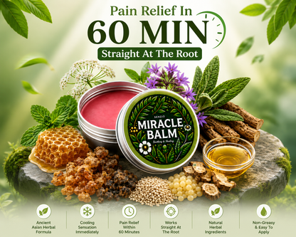 Herbal Miracle Balm for Pain Relief (Buy 1 Get 1 Free)