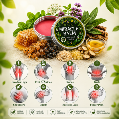 Herbal Miracle Balm for Pain Relief (Buy 1 Get 1 Free)