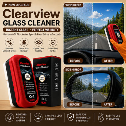 ClearView™ Car Glass Cleaning Brush (Buy 1 Get 1 Free)