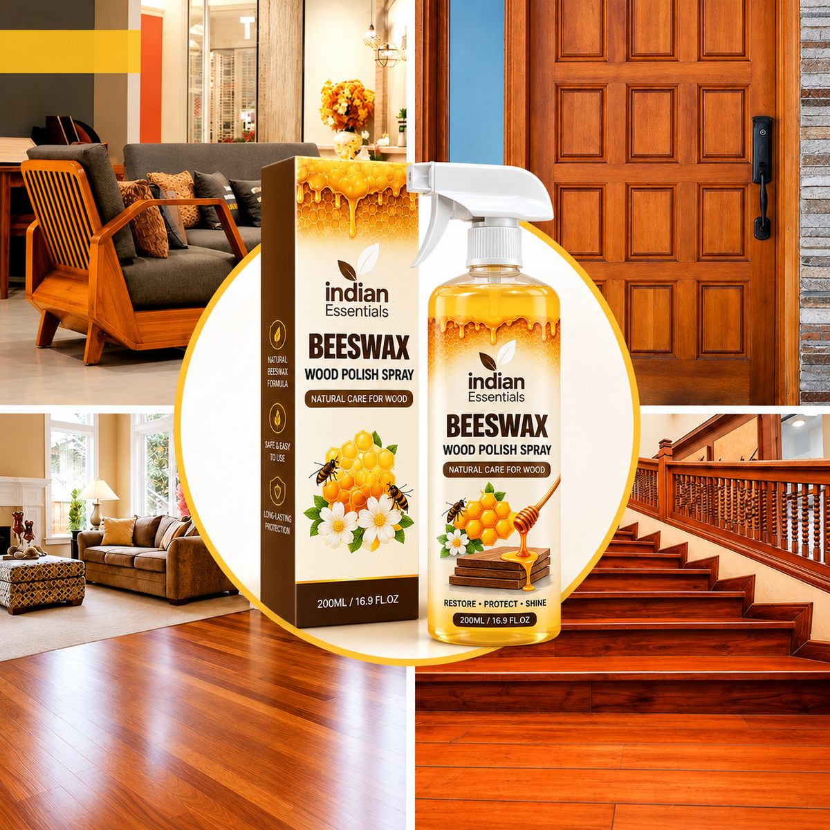 Beeswax Furniture Polish Spray (Buy 1 Get 1 Free)