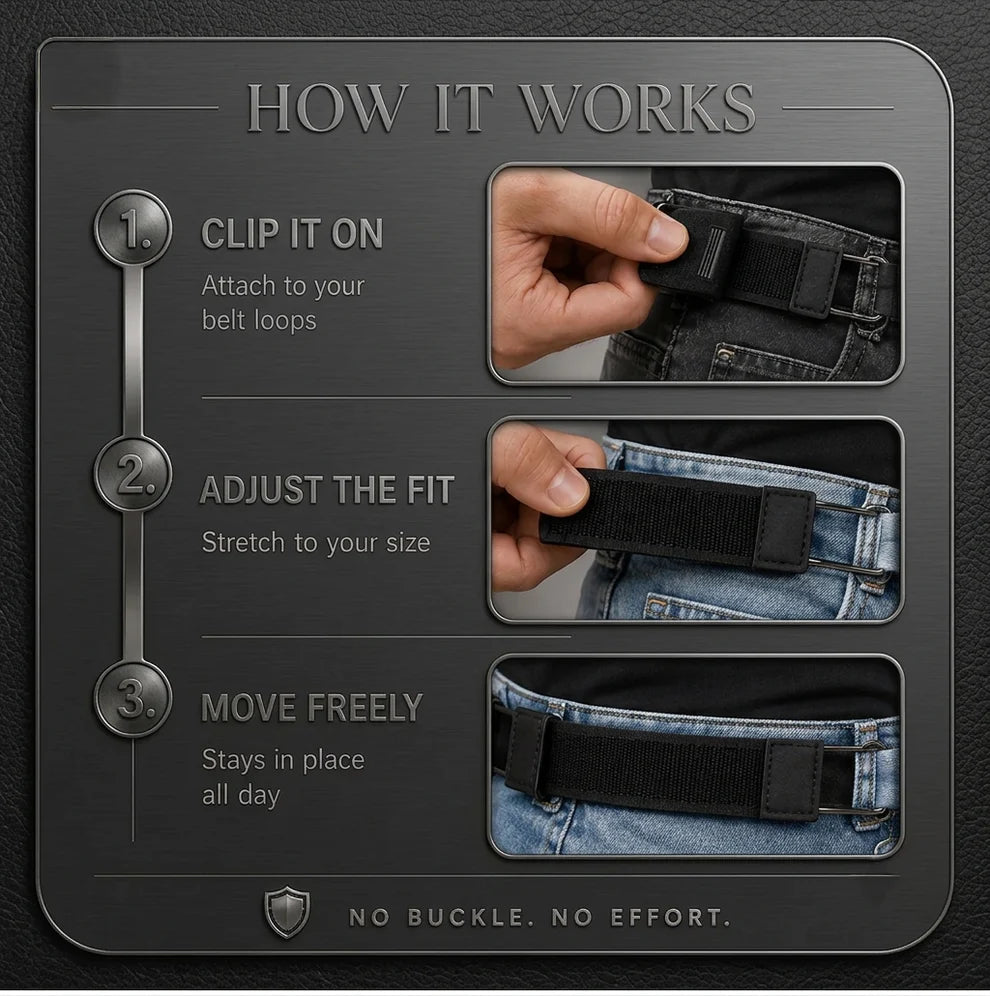 Buckleless Belt (Buy 1 Get 1 Free)