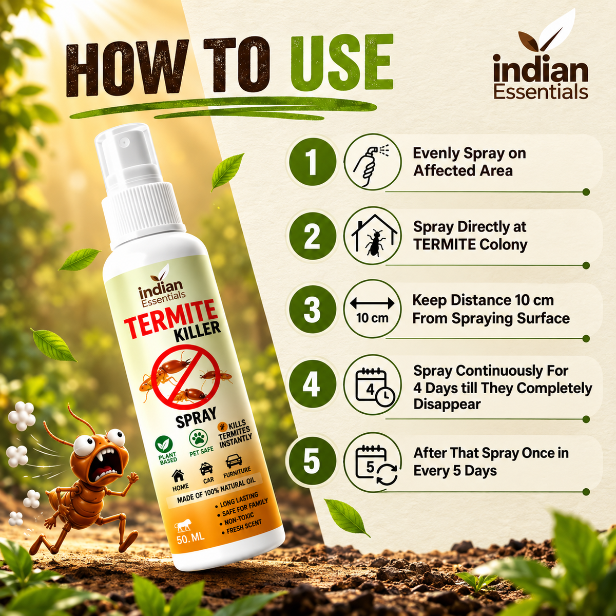 Termite Killer Spray (Buy 1 Get 2 Free)