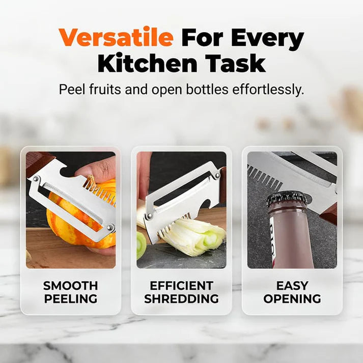 3-in-1 Multifunctional Vegetable Peeler